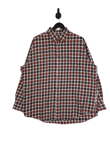Orvis plaid flannel shirt - flannel, size