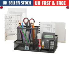 Metal Mesh Desk Organiser