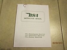 1967 BSA MOTORCYCLE Bantam