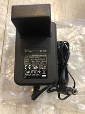 Icom NC-123E 230V 12V 1A Power Supply AC/DC Adaptor 48120100-C5 2 Pin EU PLUG