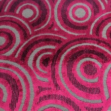 CERISE PINK RETRO CIRCLE