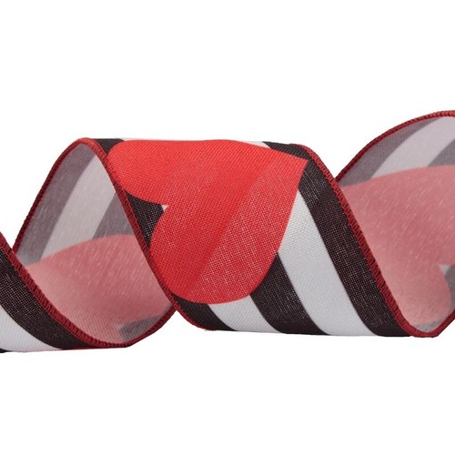 Wired edge ribbon 63mm - wired,