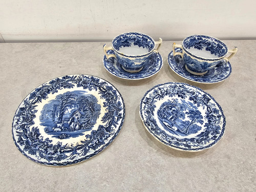 Booths british scenery pattern - british,