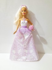 Barbie Doll Barbie Bride in wedding outfit   mattel 2015 Barbie fashion doll