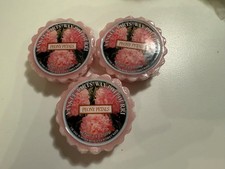 Three Yankee Candle Deerfield Label Tarts - Peony Petals