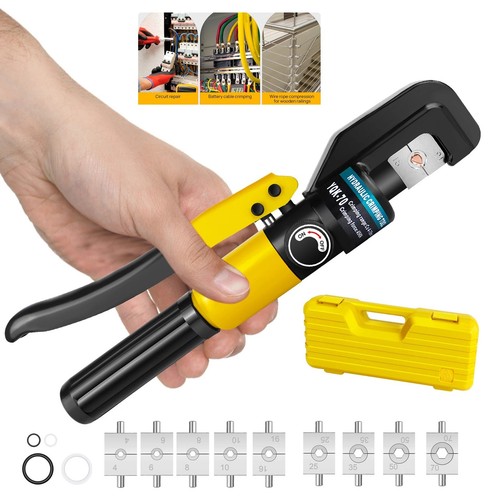 Hydraulic crimper set crimping - hydraulic,