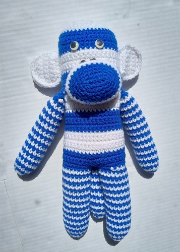 Inch handmade crochet sock - handmade,