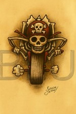Sailor Jerry Motoring 13 x 19"