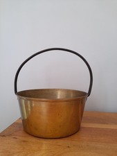 Vintage Brass Jam Pan 4.8