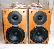 Rare audiophile AVI "UTE'S" 2-Way Monitor System -Made in UK -Free quality wires