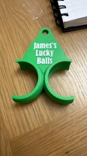 Personalised 2 Ball Golf Ball
