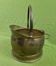 Vintage copper coal - copper, scuttle