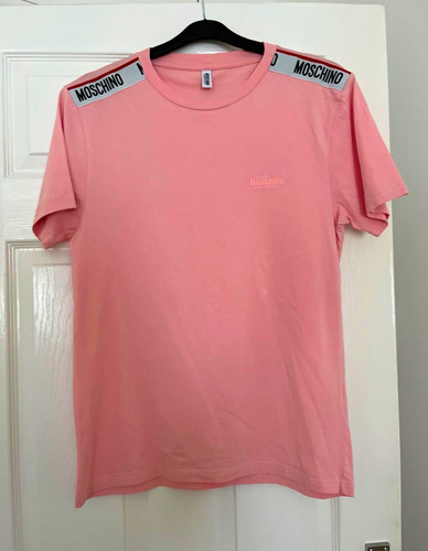 Moschino underwear pink logo - moschino,