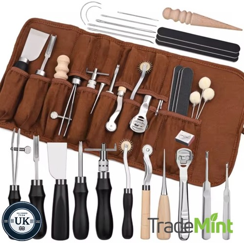 Piece leather craft - 37-piece,