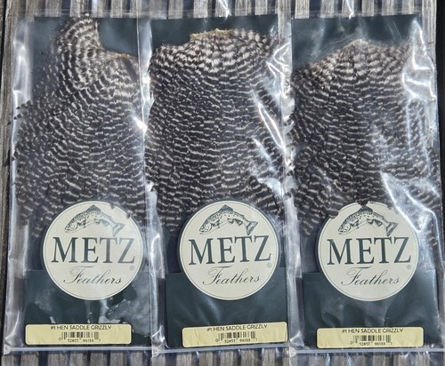 Metz hen saddle grizzly grade - grizzly,