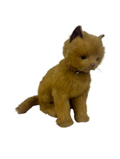 Vintage Real Soft Toys Watford Herts Full Size Ginger Tom Cat H:15''  Charity