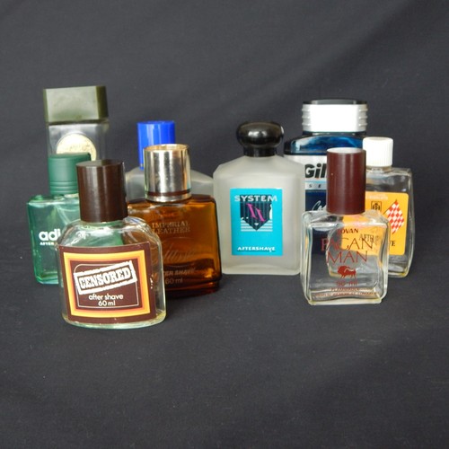 Vintage aftershave bottles - vintage,