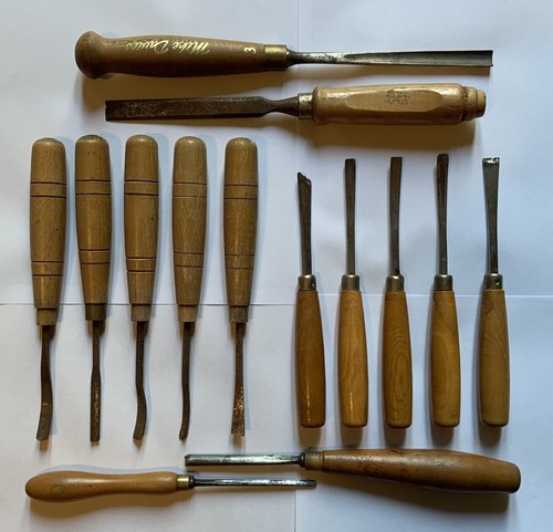 Selection vintage wood - of,