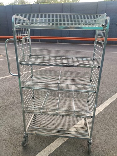 Mesh wire sorting trolley - sorting,