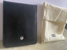 Mont Blanc Leather Refillable Note Pad.