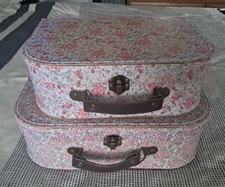 Sass and Belle Pattered Suitcases Set Of 2 Floral