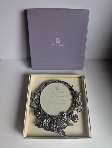 Past times pewter rose photo - past,