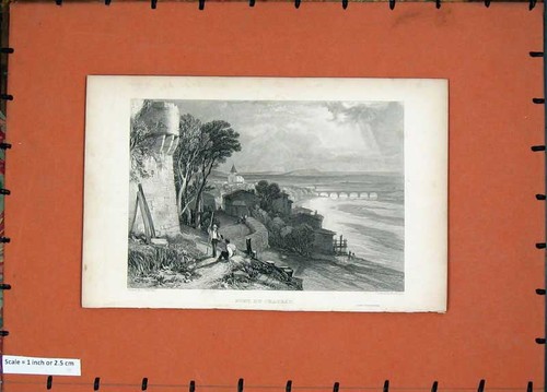 Original old antique - original, print
