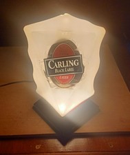 Carling Black Label illuminating bar font