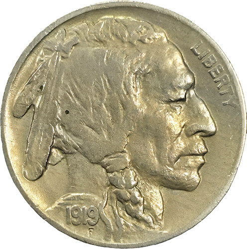 1919 buffalo nickel - 1919, about