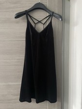 Topshop Petite Black Velvet