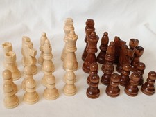 Wooden Chess Pieces - 7.8cm