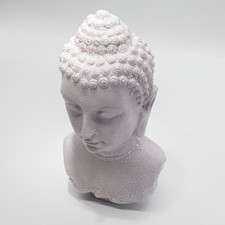Buddha bust lamp lavender - buddha,