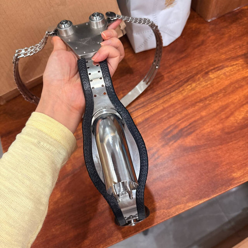 New stainless steel chastity - stainless,