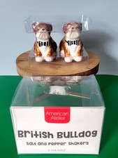 British Bulldog Porcelain Salt