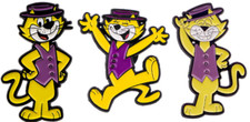 Top cat enamel pin - enamel,