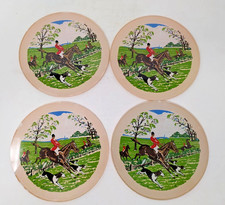 4 x PAINTED GLASS DRINKS