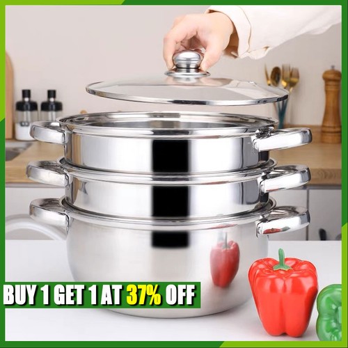 3tier 28cm steam cooker - 28cm,