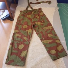Vintage,Italian Telo Mimetico m 1929 Camouflage Over Trousers  38 waist