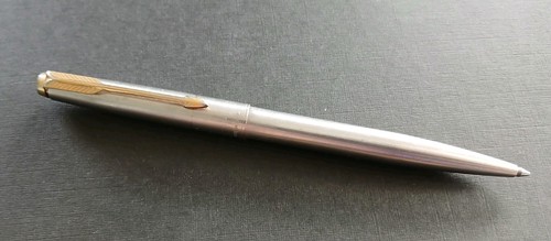 Vintage parker brushed steel - vintage,