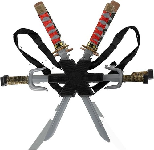 Kids red toy ninja - toy, sword