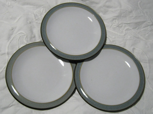 Denby halo side plates - 3, x