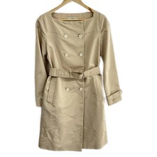 Auth PRADA - Beige Women's Coat