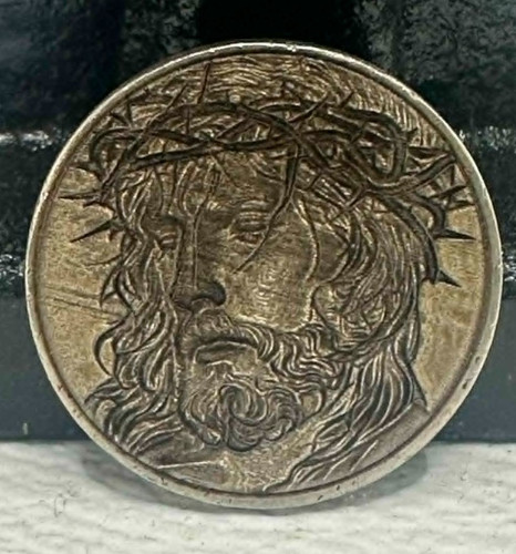Hobo nickel jesus crown - "jesus,