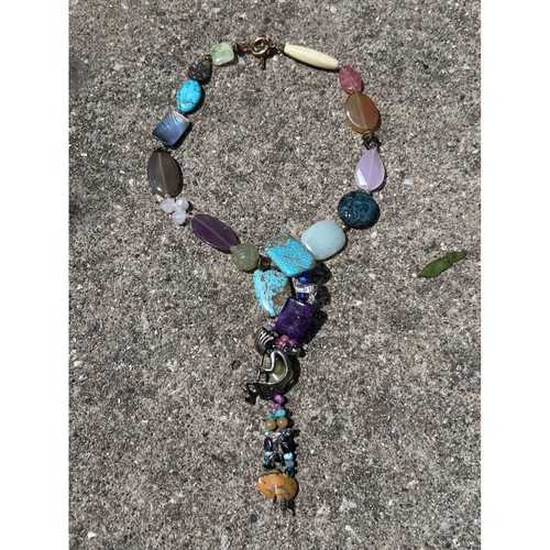 Vtg southwest multi gemstone - vtg,