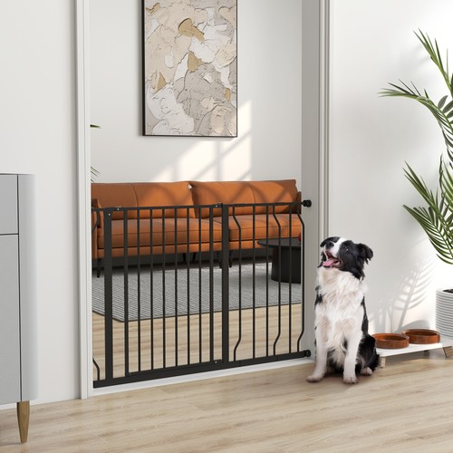 Pawhut dog gate wide stair - pawhut,