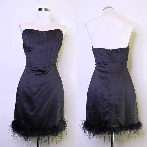 Aqua black strapless - aqua,