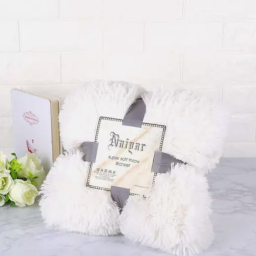 Large faux fur blanket - large, soft