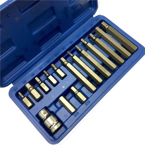 Toolzone 15pc hex bit socket - toolzone,