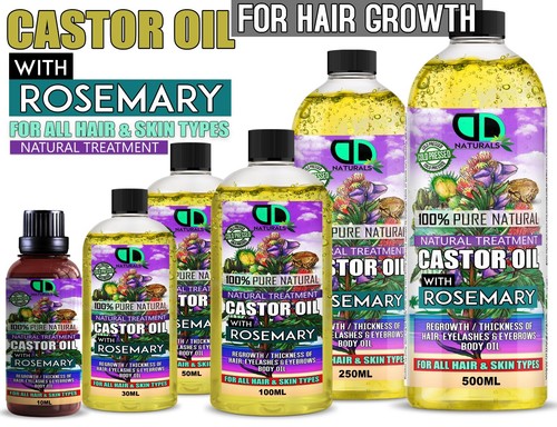 Castor oil with rosemary - castor,