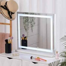 Vanity Mirror Contemporary Rectangle with LED Lights hollywood